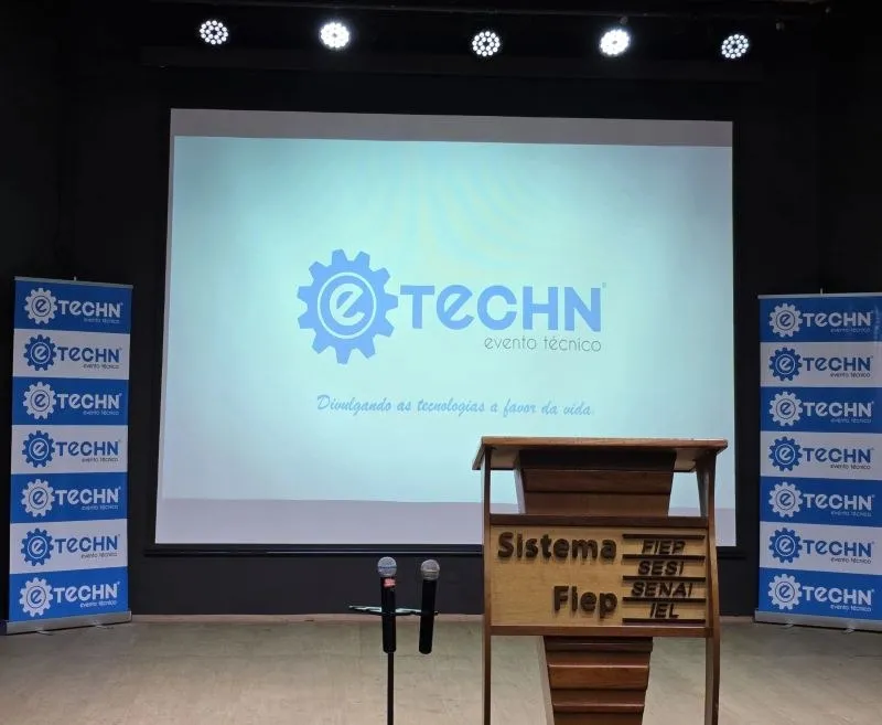 Registro da participação da Integra no ETECHN 2025, em Arapongas