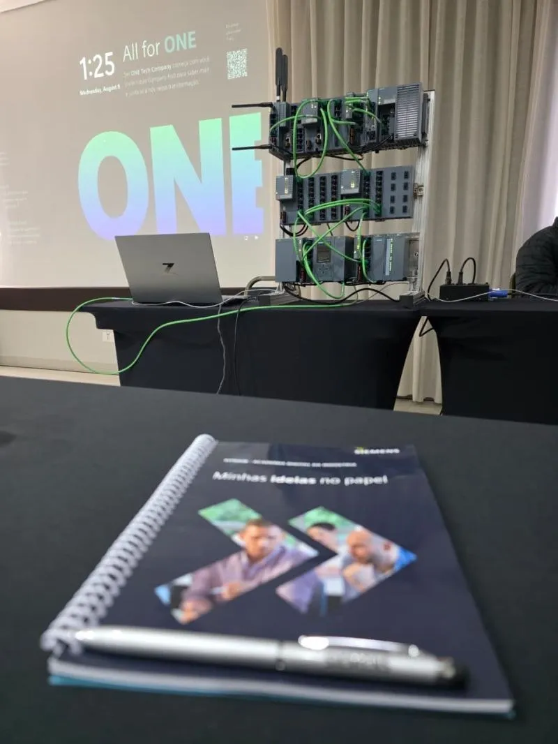 Registro das Jornadas Técnicas Siemens sobre conectividade industrial