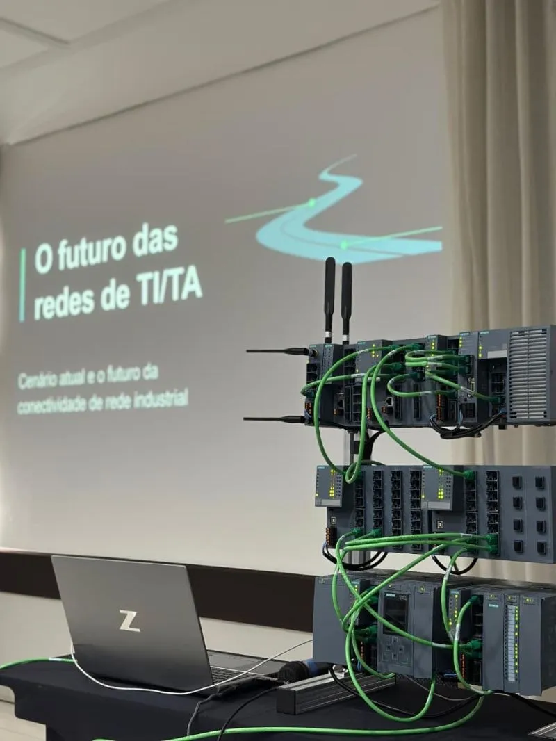 Registro 1 do Jornadas Técnicas Siemens, Conectividade Industrial, em Curitiba, PR