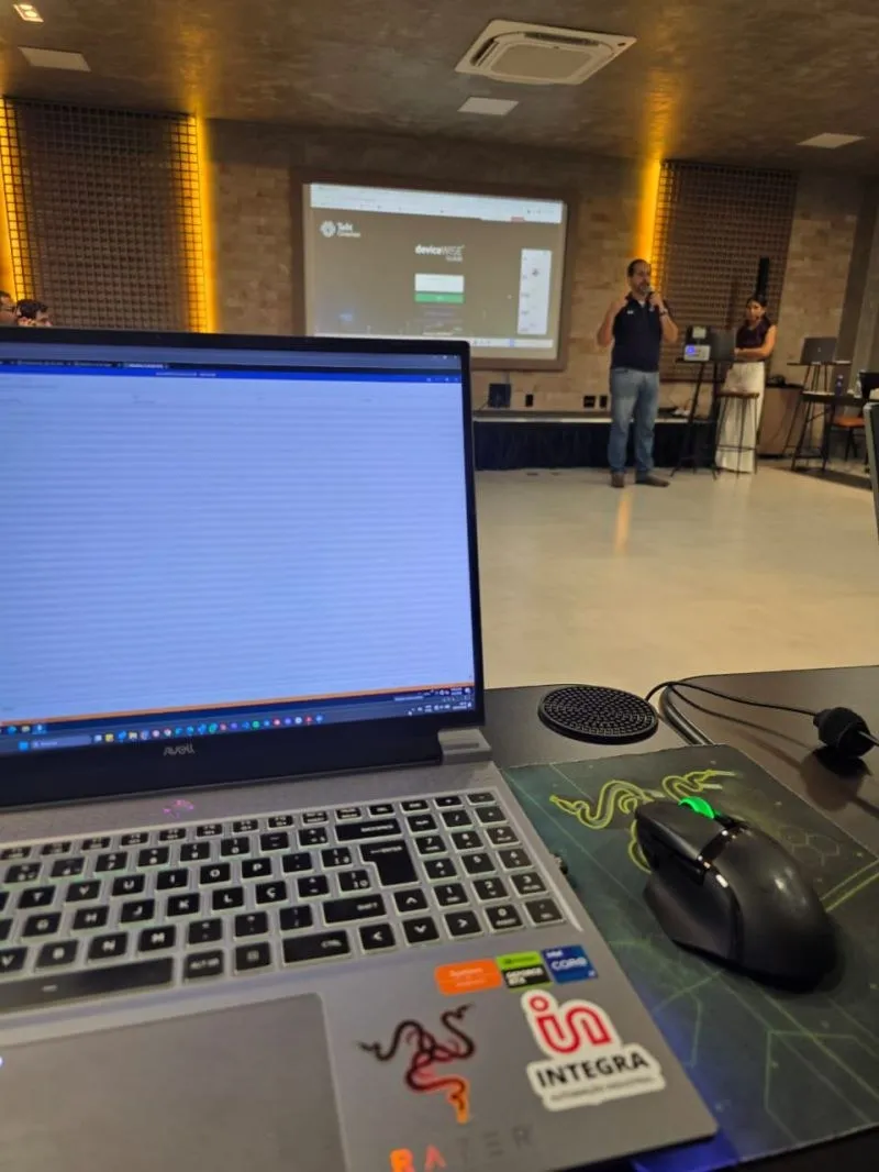 Registro 1 do Treinamento oficial Telit Cinterion (Campinas, 2026), em Campinas, SP