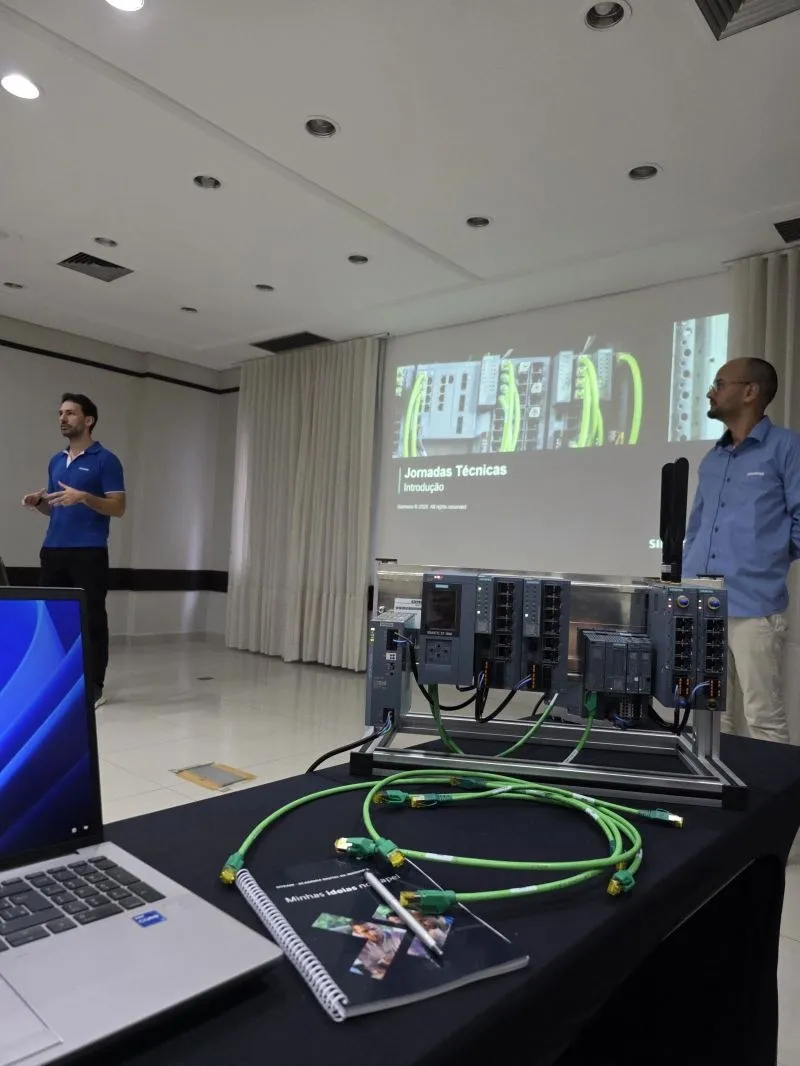 Registro 5 do Jornadas Técnicas Siemens, Conectividade Industrial, em Curitiba, PR
